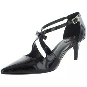 Bandolino Womens Zeffer 3 Black Dress Pumps Evening 9.5M Medium